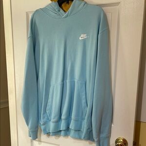 Nike Blue Sweatshirt Hoodie Casual Fit